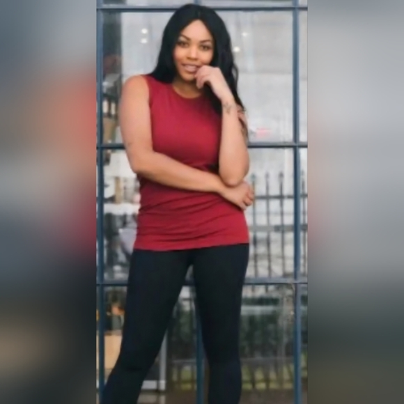 ZYIA Tops - Zyia Brick Parallel Tank